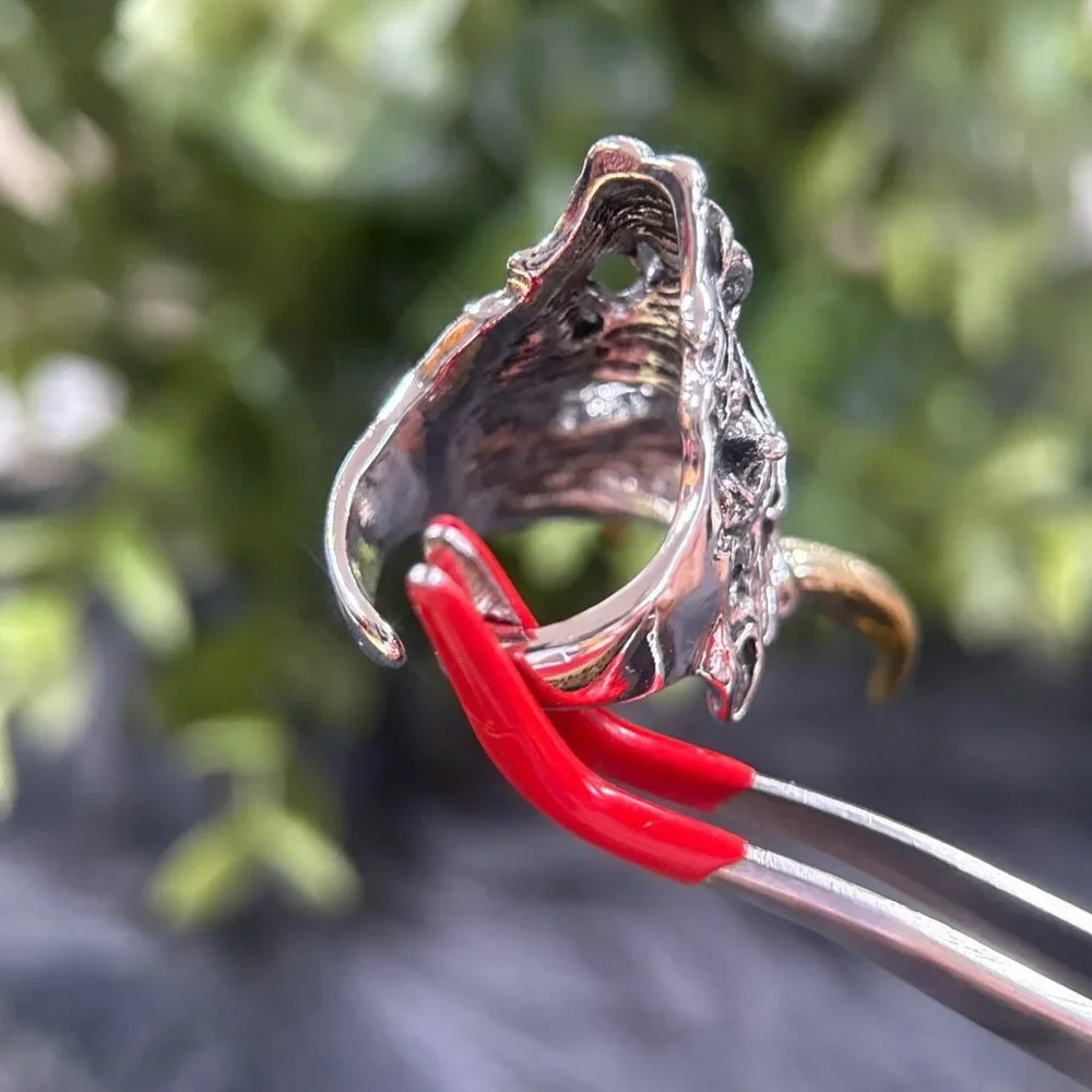 Yellow Horn Demon Ring‎